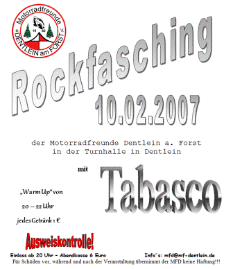 Rockfasching 07